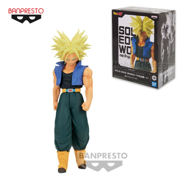 Banpresto Dragon Ball Z Solid Edge Works Super Saiyan Trunks Figur