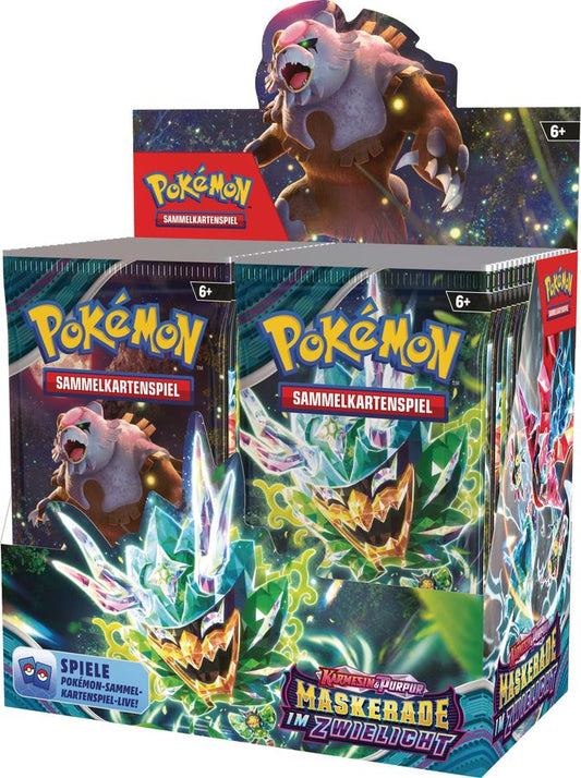 Pokemon PKM KP06 Booster - Maskerade im Zwielicht Mai 2024