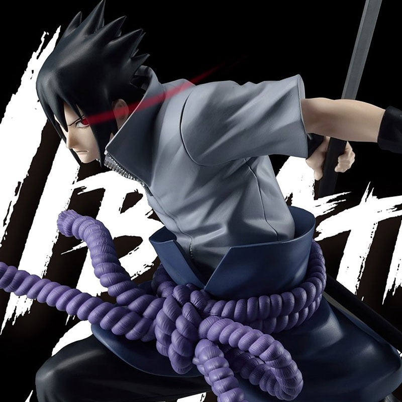 Banpresto Naruto Shippuden Vibration Stars Sasuke Uchiha Figur