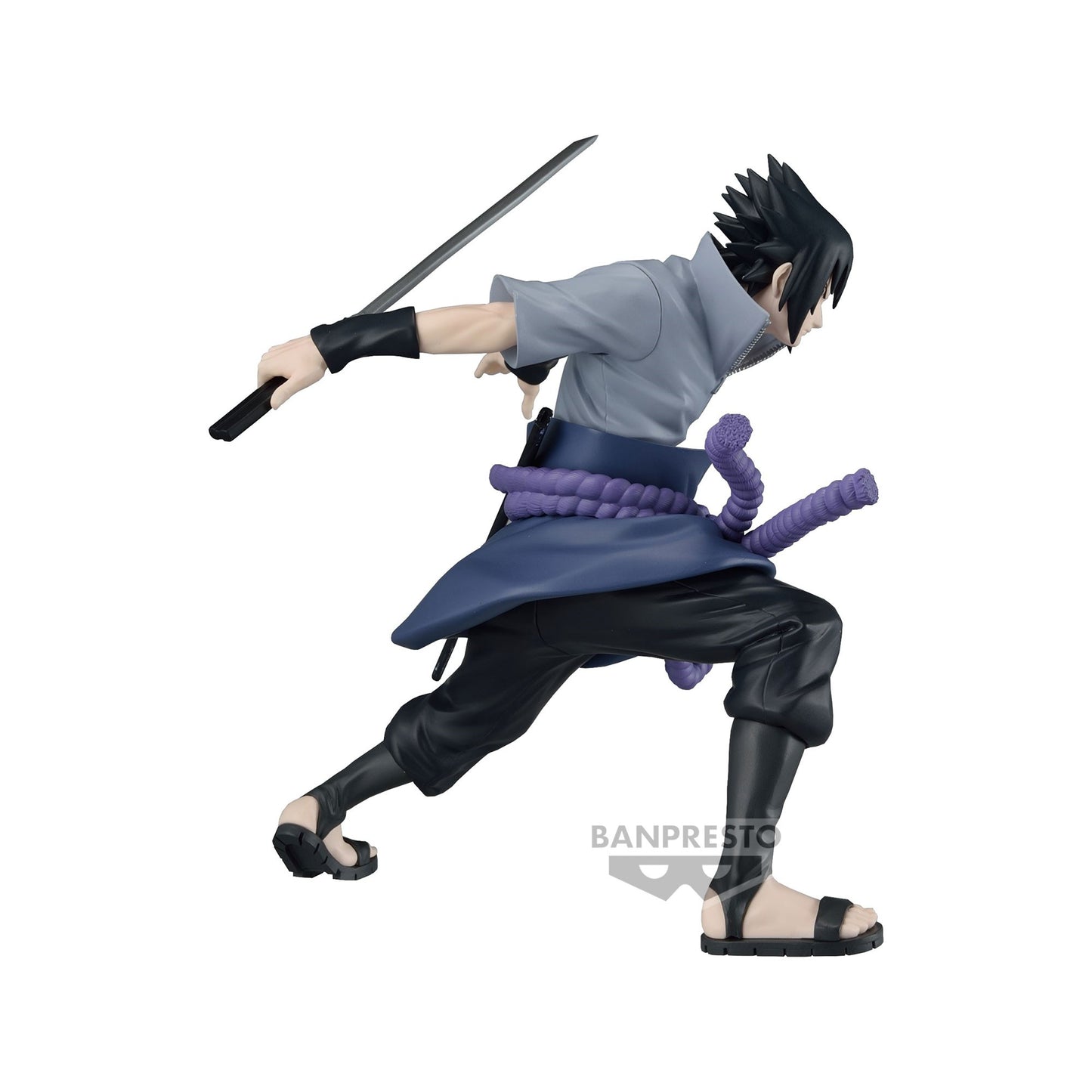 Banpresto Naruto Shippuden Vibration Stars Sasuke Uchiha Figur