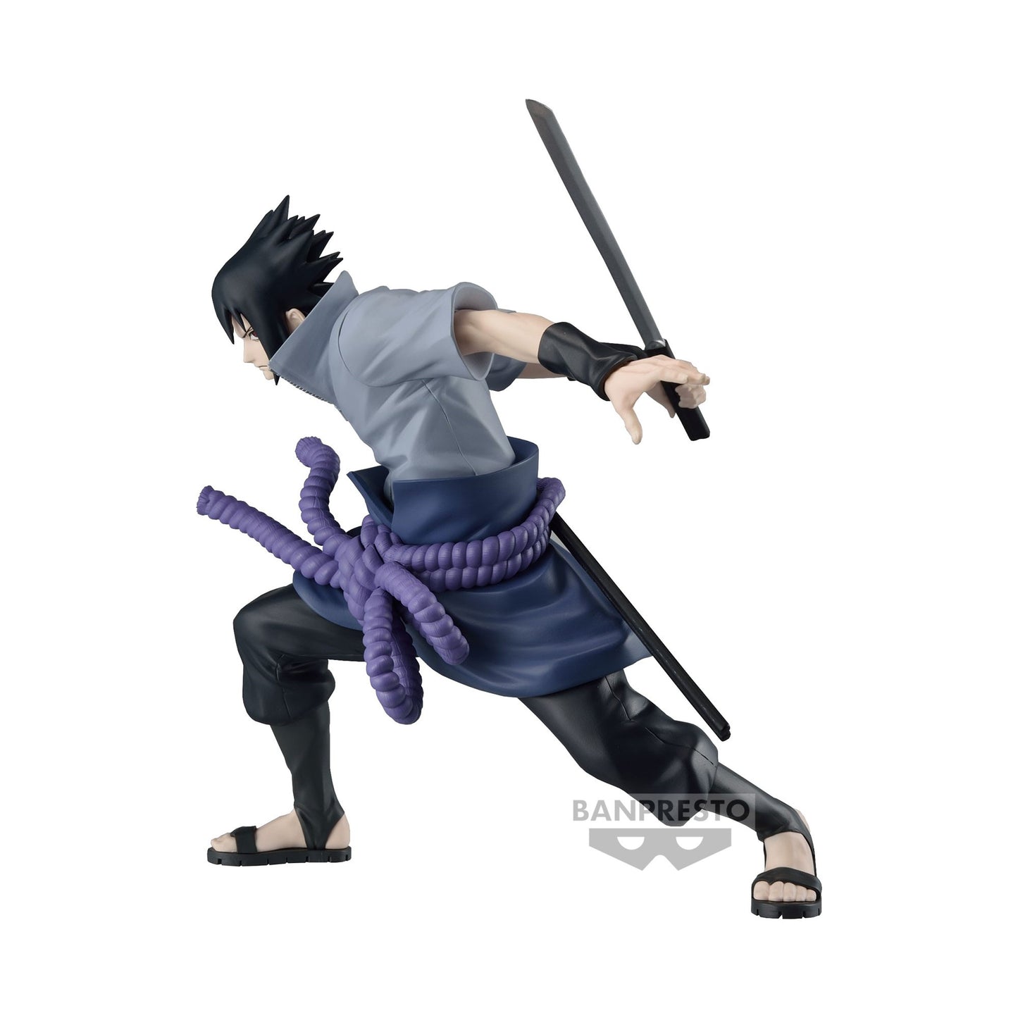 Banpresto Naruto Shippuden Vibration Stars Sasuke Uchiha Figur