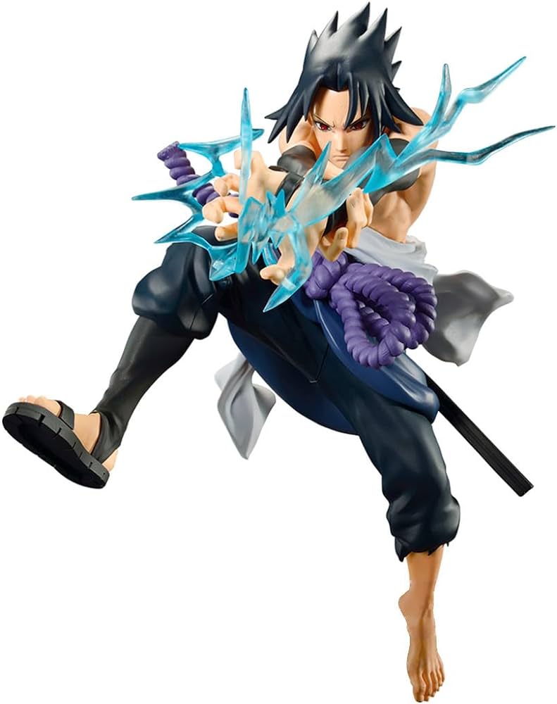 Banpresto Naruto Shippuden Vibration Stars Sasuke Uchiha Figur