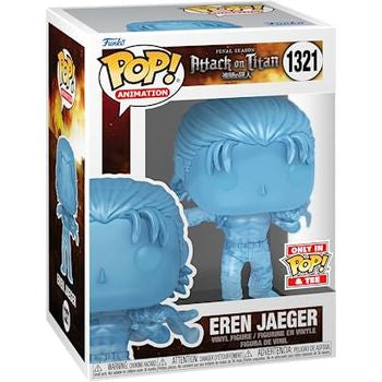 Funko Attack on Titan POP! & Tee Vinyl Figur & T-Shirt Set Eren w/ marks #1321