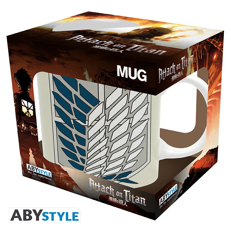 Attack on Titan - Badge - 320ml Tasse