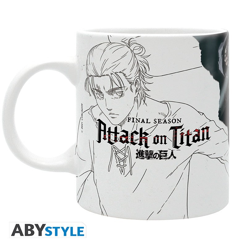 Attack on Titan - Staffel 4 Key Art - 320ml Tasse