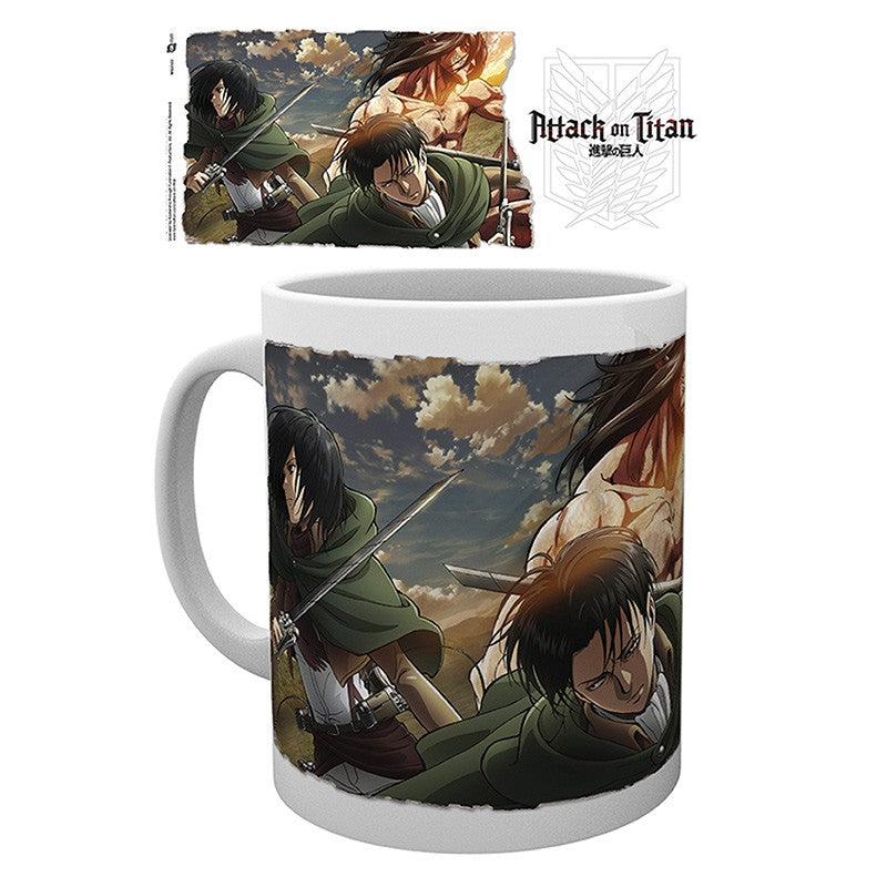 Attack on Titan Scouts 320ml Tasse