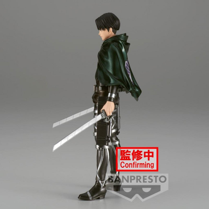 Banpresto Attack on Titan - The Final Season - Levi Special 10th Anniversary Figur