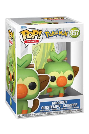 Funko Pokemon POP! Games Vinyl Figur Grookey / Chimpep #957