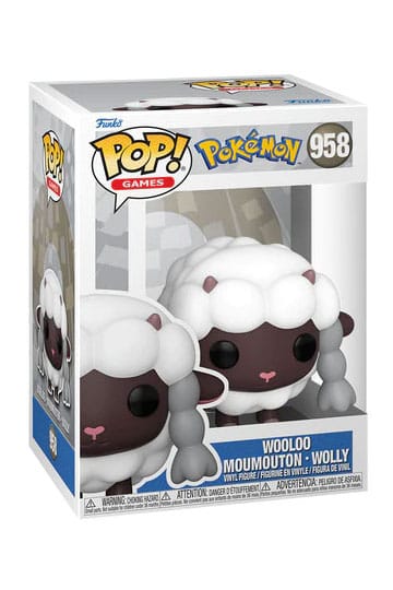 Funko Pokemon POP! Games Vinyl Figur Wooloo / Wolly #958