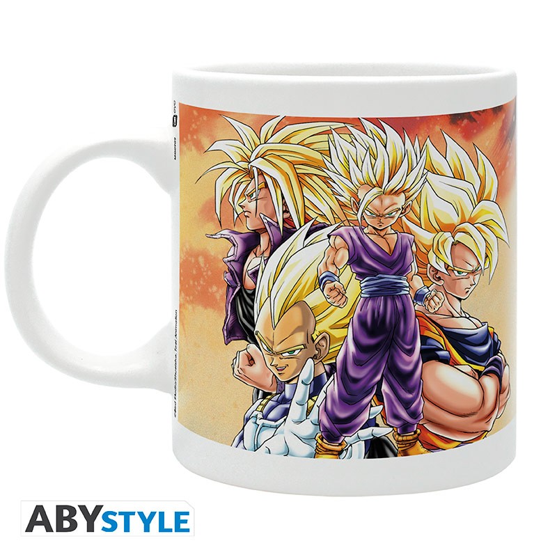Dragon Ball Z - Super Saiyans - 320ml Tasse