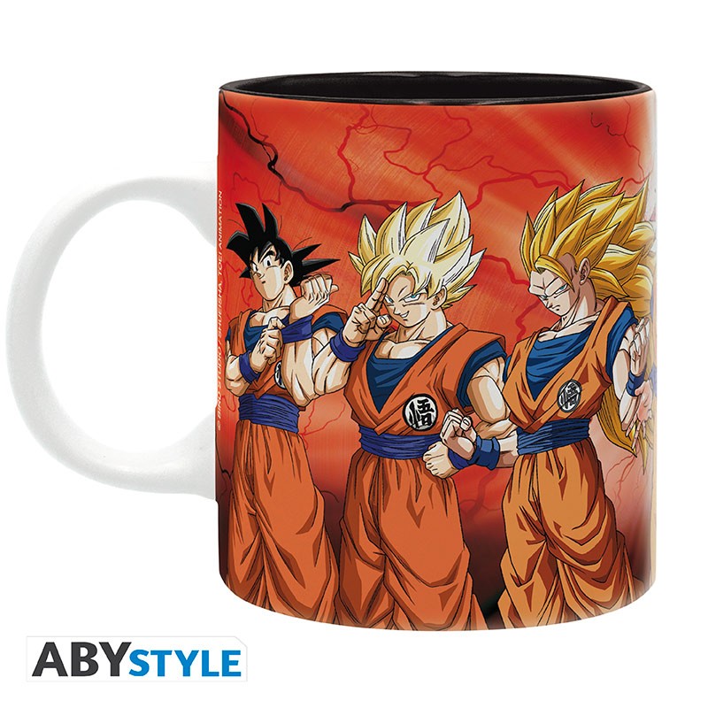 Dragon Ball Super - Goku Transformations - 320ml Tasse