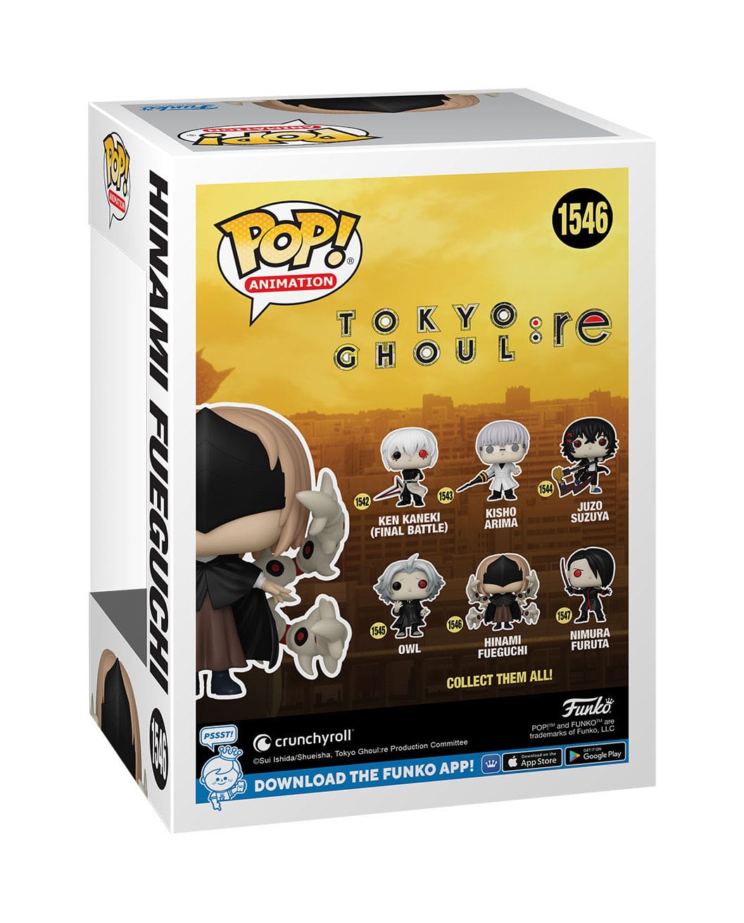 Funko Tokyo Ghoul:re POP! Animation Vinyl Figur Hinami Fueguchi #1546