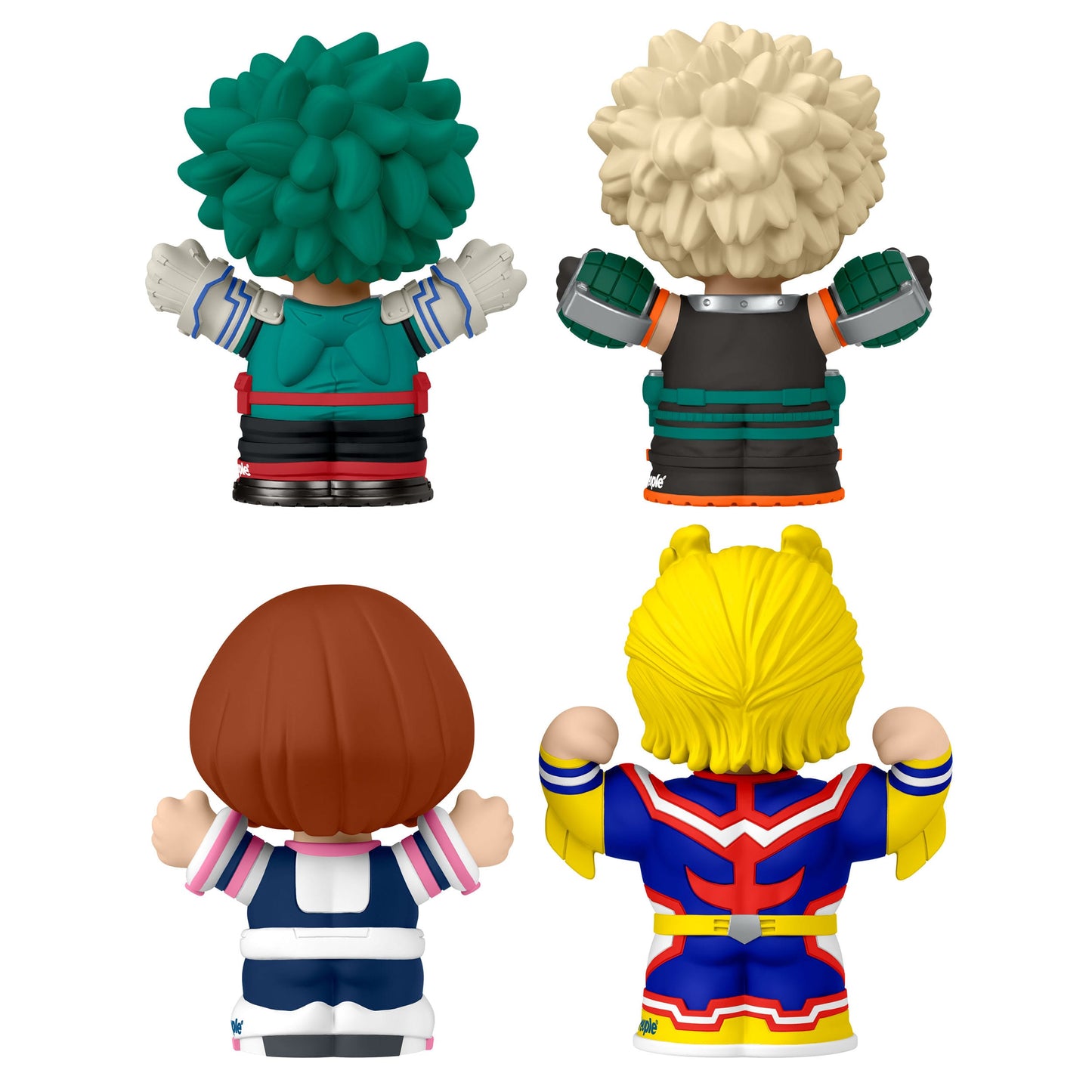 Mattel My Hero Academia Little People Collector Minifiguren 4er-Pack