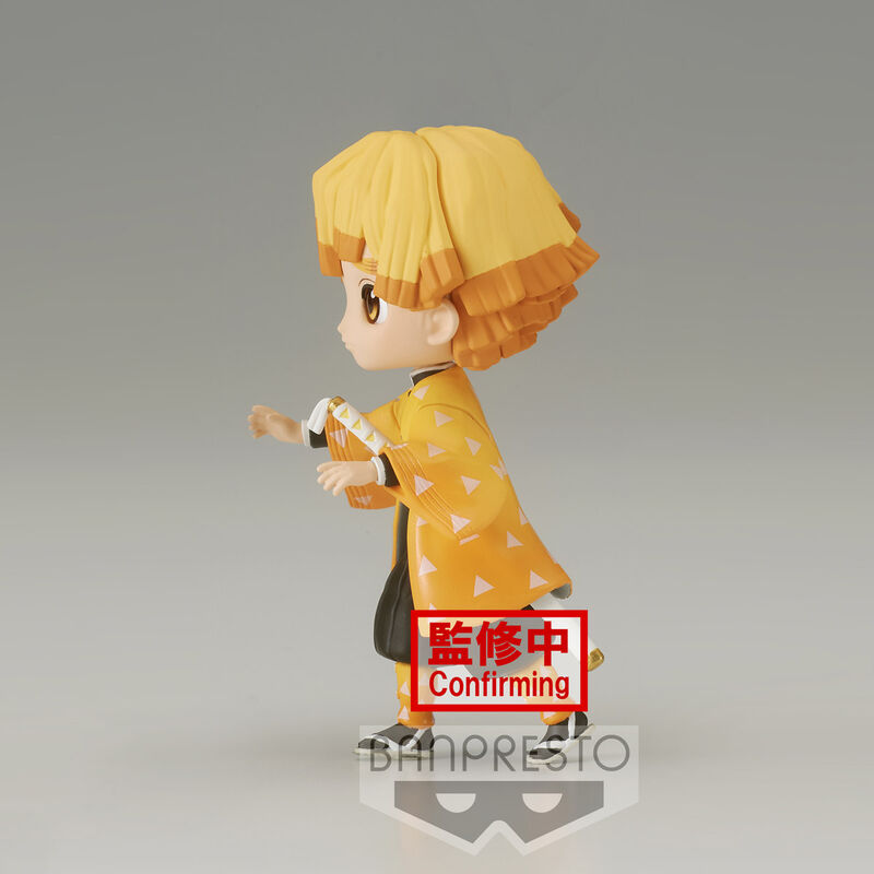 Banpresto Demon Slayer Kimetsu No Yaiba Zenitsu Agatsuma Q Posket Figur