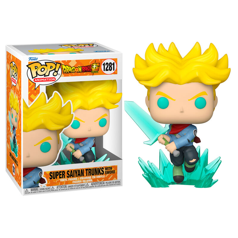 Funko Dragon Ball Super POP! Animation Super Saiyan Trunks with Sword #1281