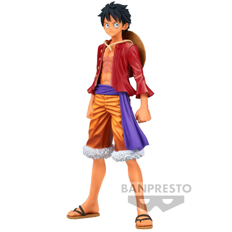 Banpresto One Piece DXF The Grandline Series Monkey D. Luffy Wanokuni Figur