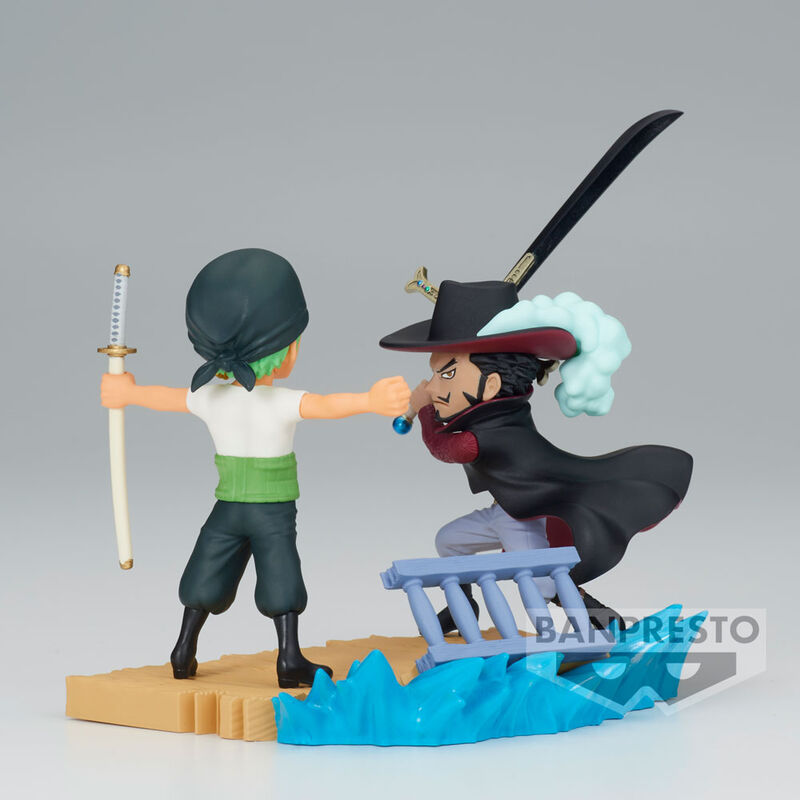 Banpresto One Piece Log Stories Roronoa Zoro VS Dracule Mihawk Figur