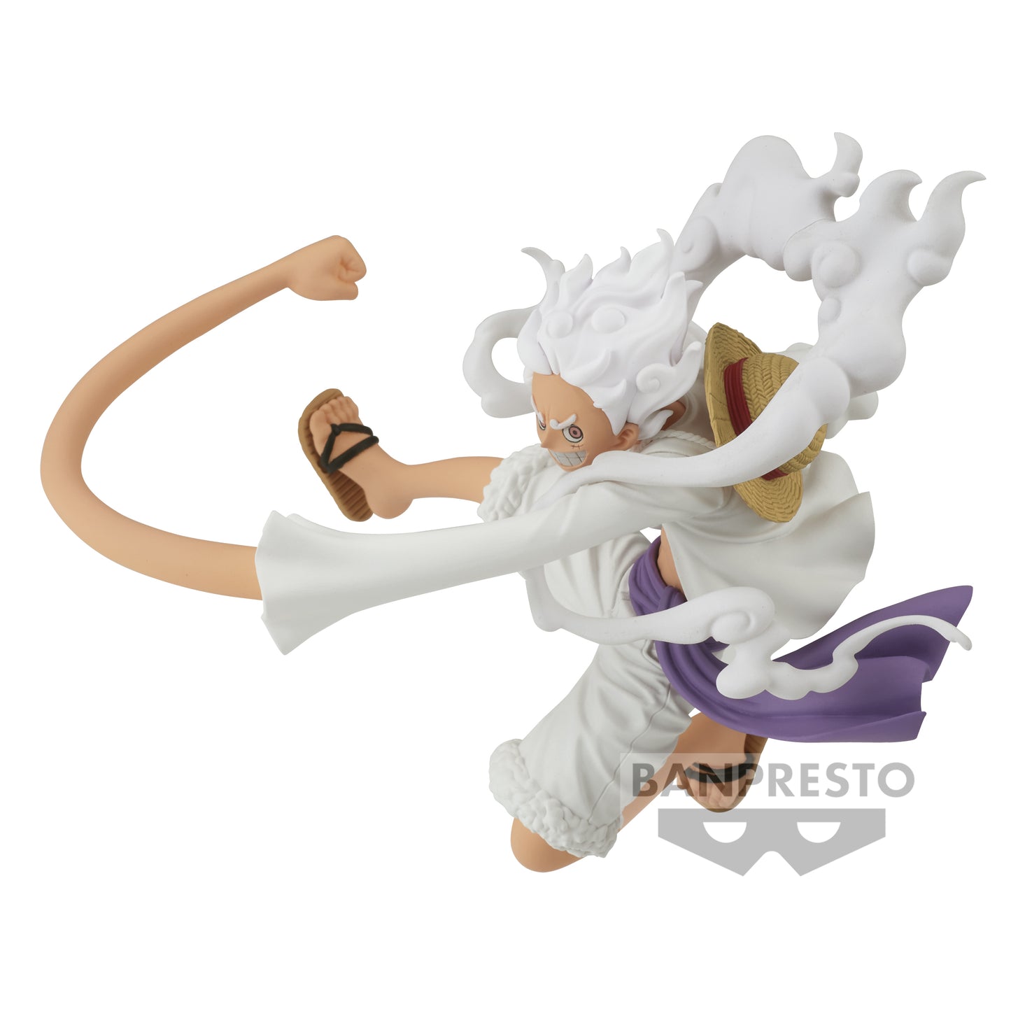 Banpresto One Piece - Monkey D. Luffy Gear 5 Battle Record Collection Figur