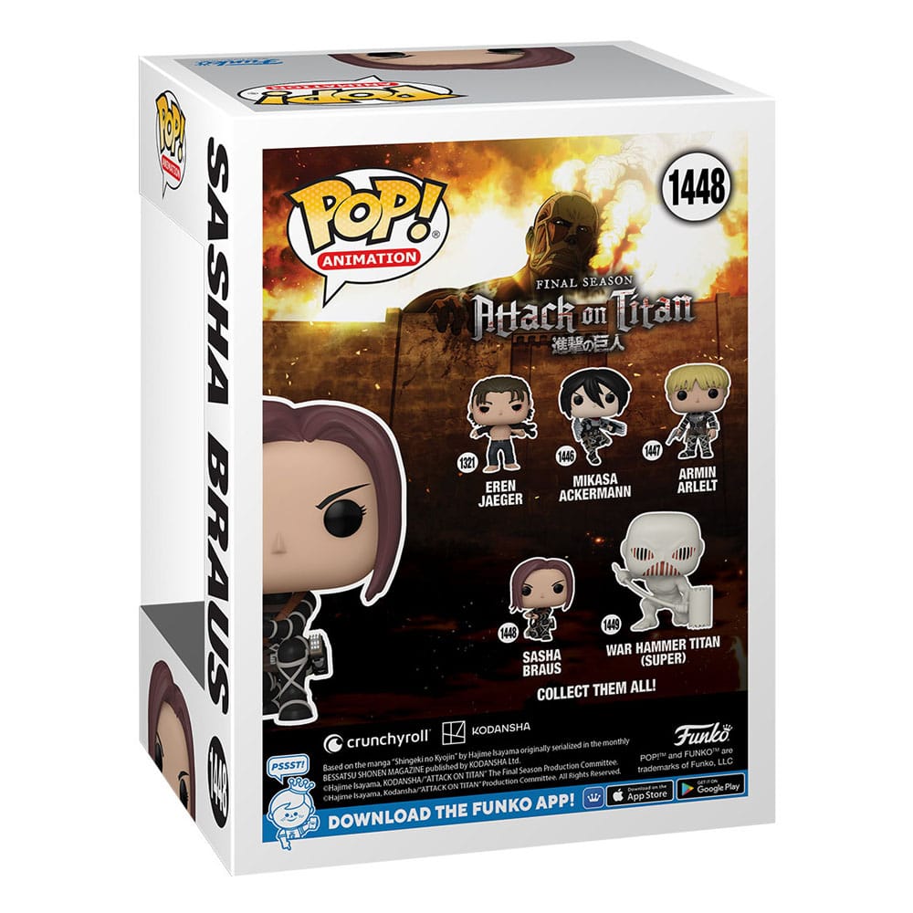 Funko Attack on Titan POP! Animation Sasha #1448