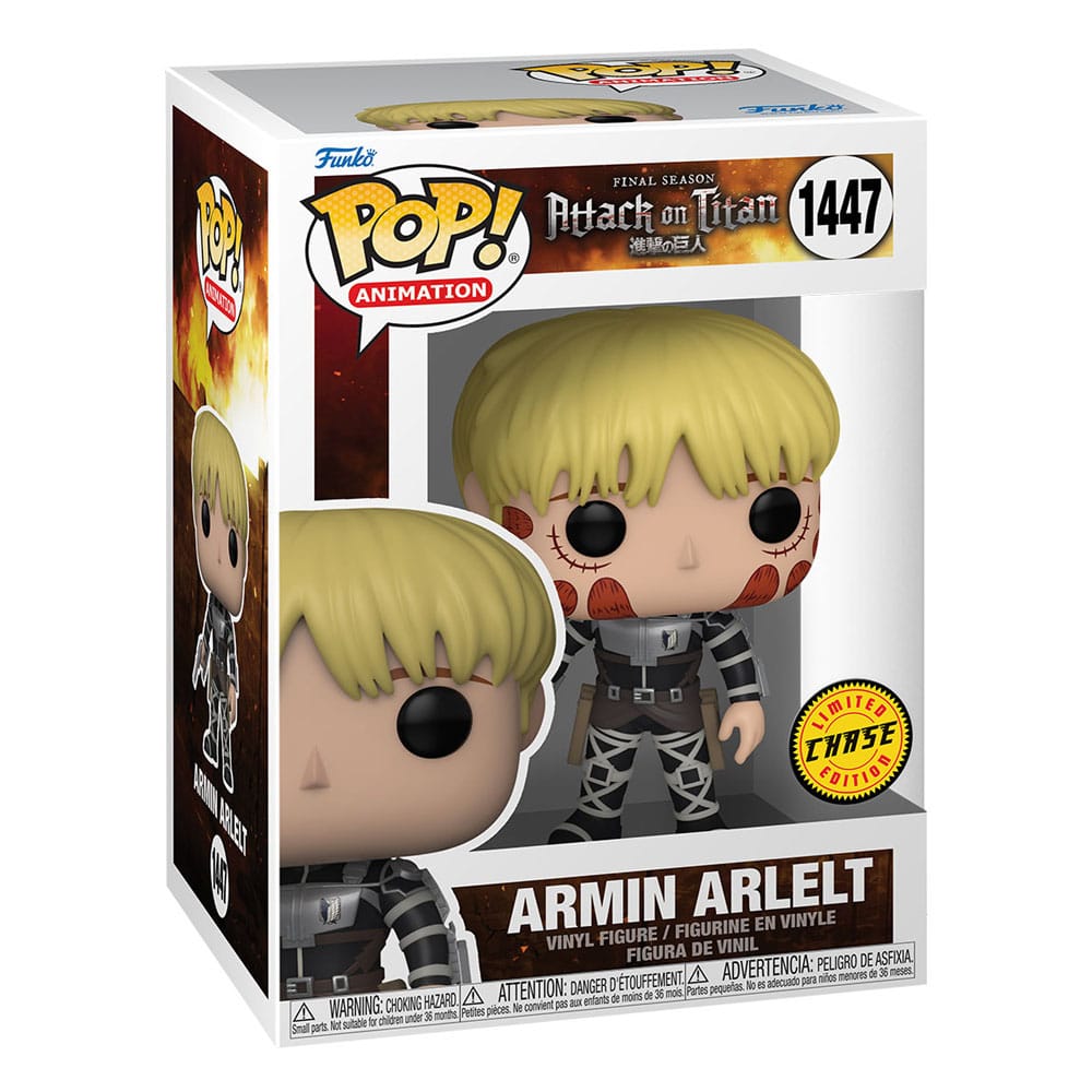 Funko Attack on Titan POP! Animation Armin Arlert #1447 Chase