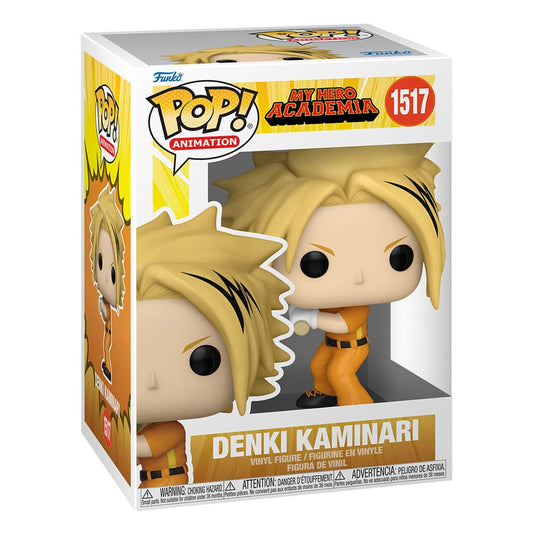 Funko My Hero Academia - Hero League Baseball POP! Animation Vinyl Figur Denki Kaminari #1517