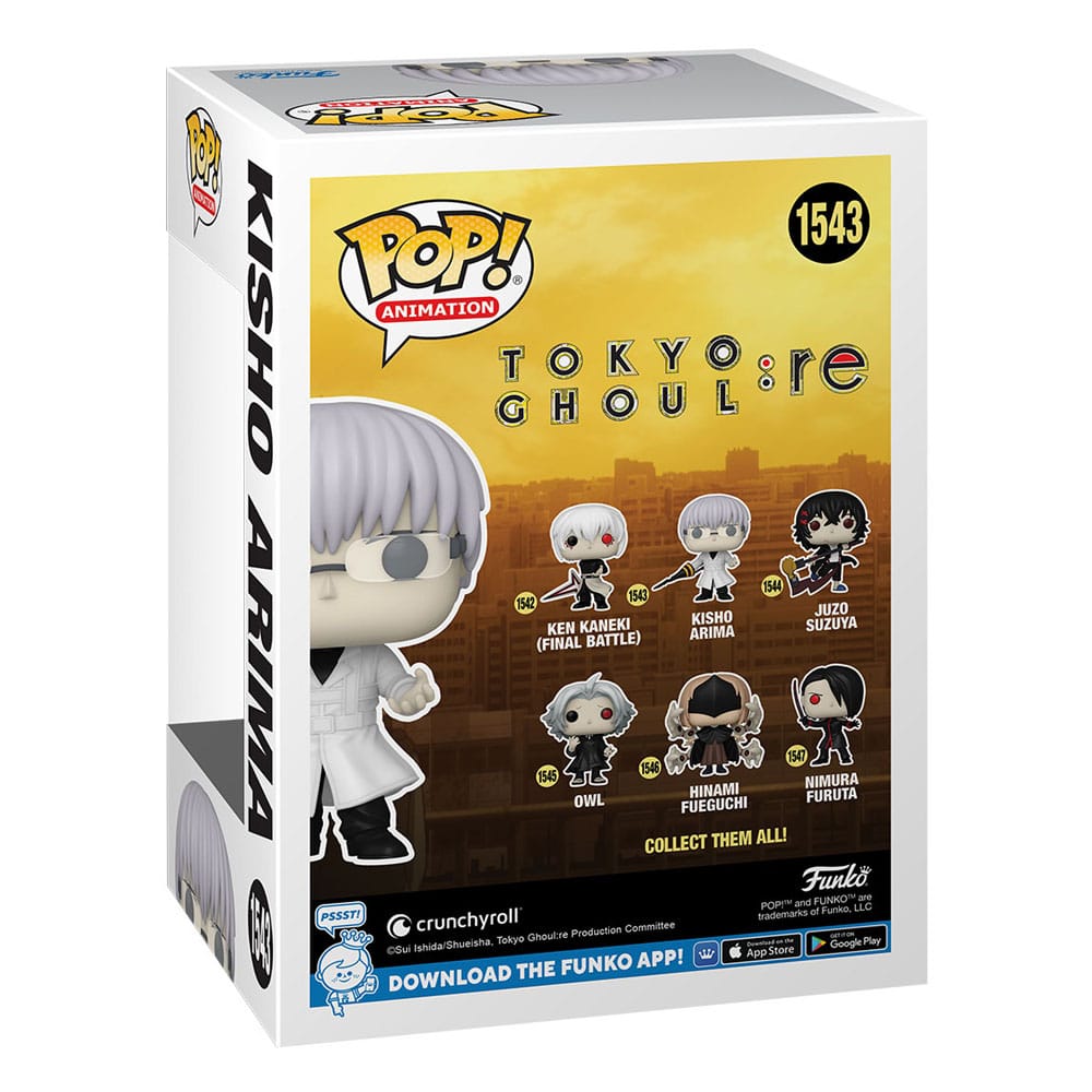 Funko Tokyo Ghoul:re POP! Animation Vinyl Figur Kisho Arima #1543