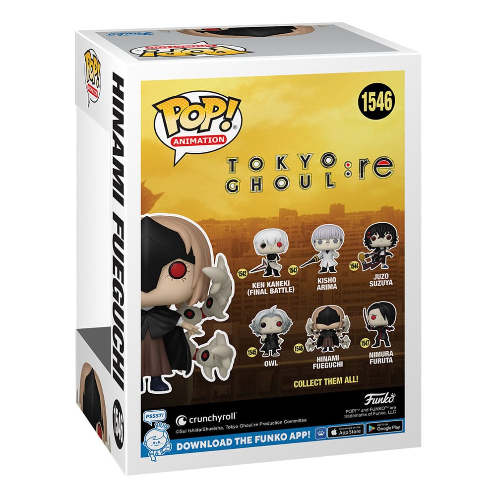 Funko Tokyo Ghoul:re POP! Animation Vinyl Figur Hinami Fueguchi #1546 Chase Edition