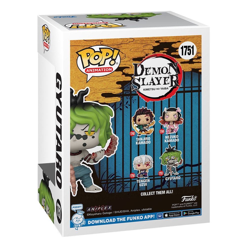 Funko Demon Slayer: Kimetsu no Yaiba POP! Animation Gyutaro #1751