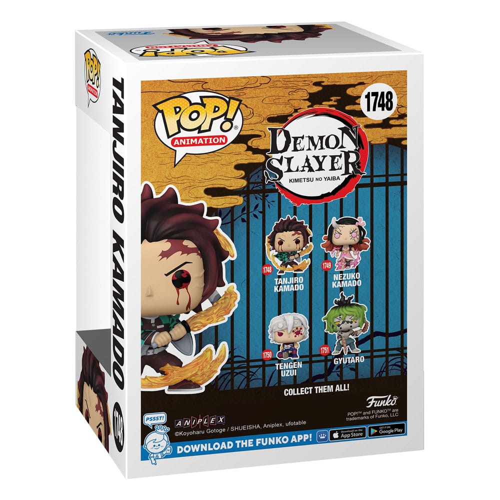 Funko Demon Slayer: Kimetsu no Yaiba POP! Animation Tanjiro(Sun Breathing) #1748