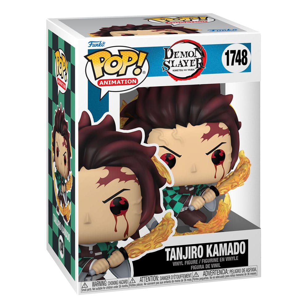 Funko Demon Slayer: Kimetsu no Yaiba POP! Animation Tanjiro(Sun Breathing) #1748