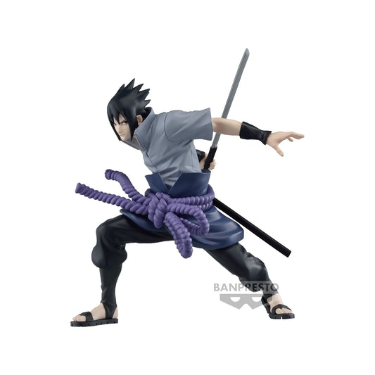 Banpresto Naruto Shippuden Vibration Stars Sasuke Uchiha Figur