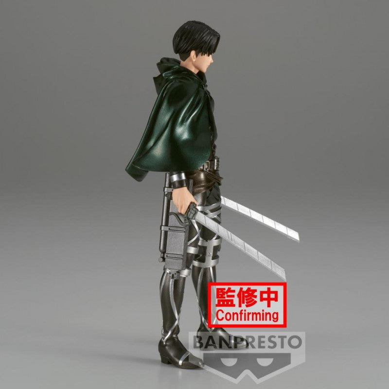 Banpresto Attack on Titan - The Final Season - Levi Special 10th Anniversary Figur