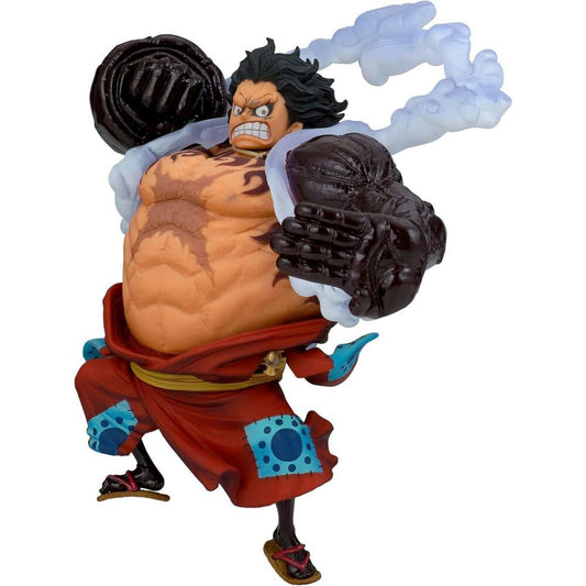 Banpresto One Piece: King of Artist - Monkey D. Luffy Gear 4 Figur Version A