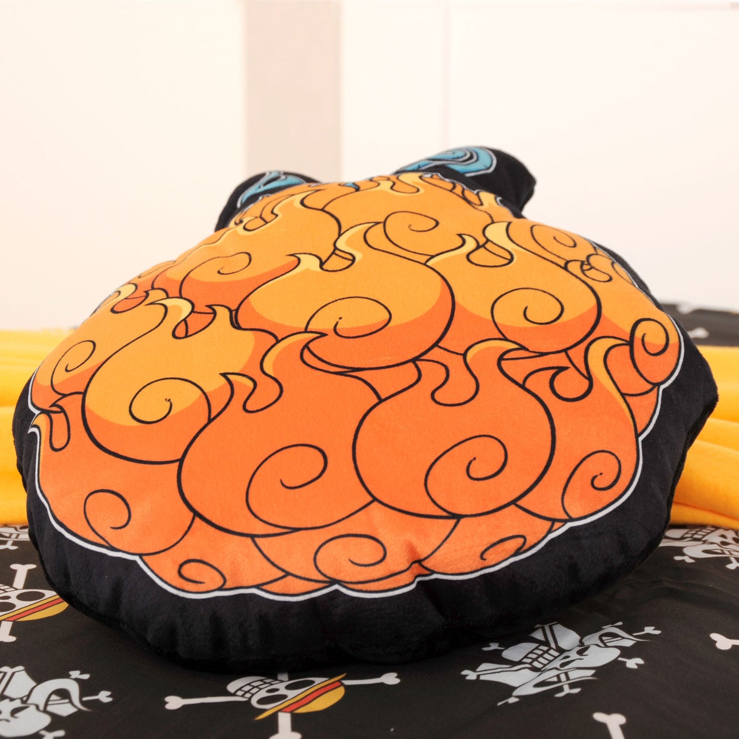 One Piece Dekokissen Mera Mera no Mi Feuerfrucht 36 cm