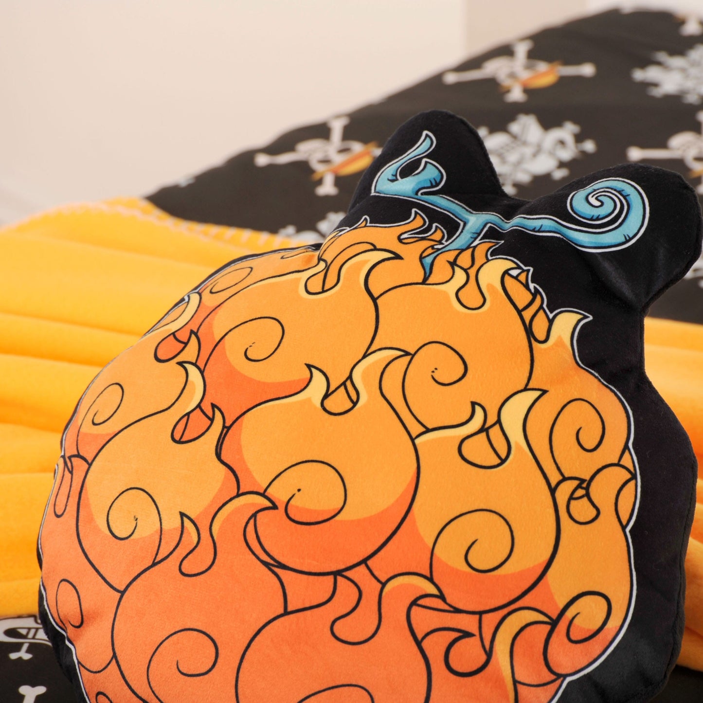 One Piece Dekokissen Mera Mera no Mi Feuerfrucht 36 cm