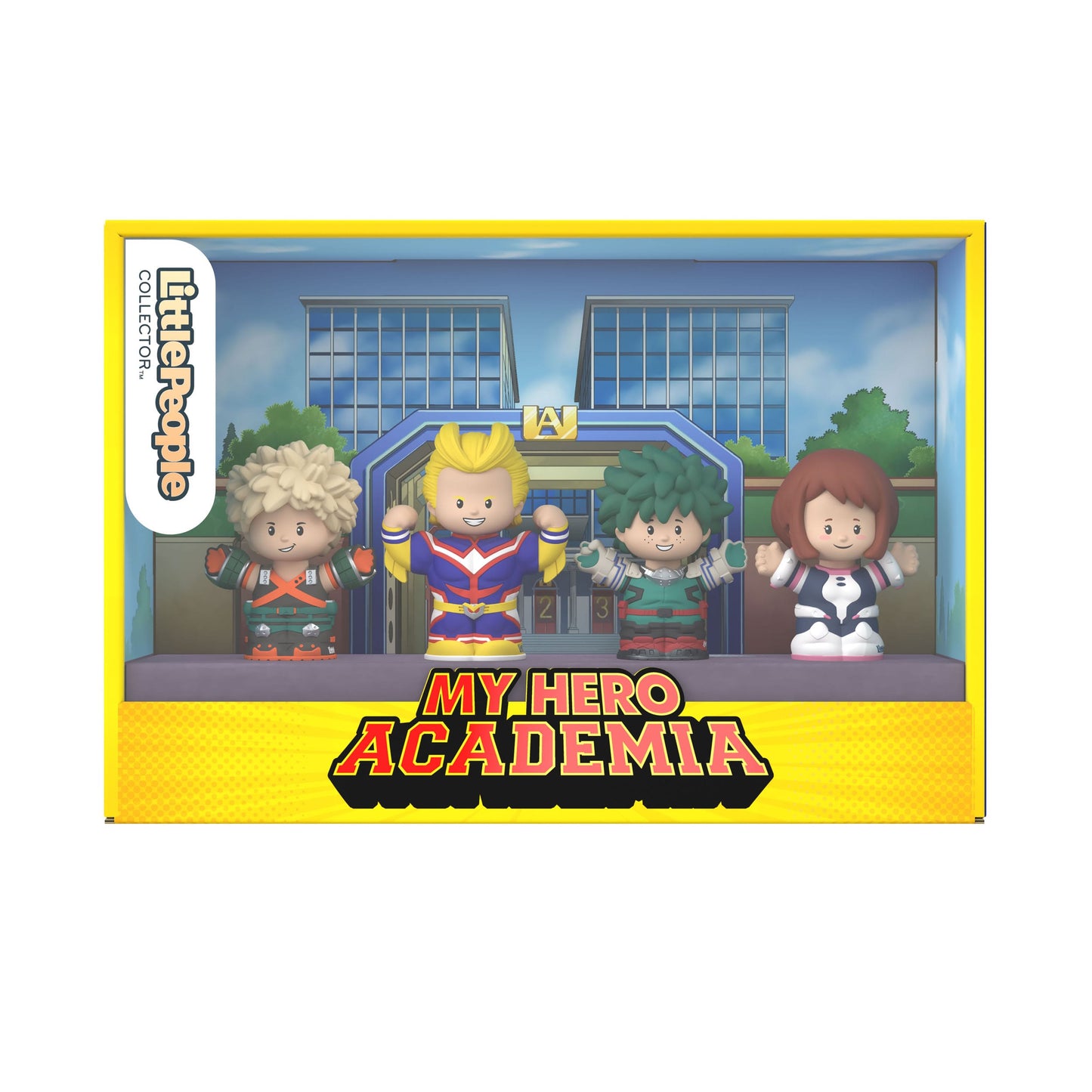 Mattel My Hero Academia Little People Collector Minifiguren 4er-Pack