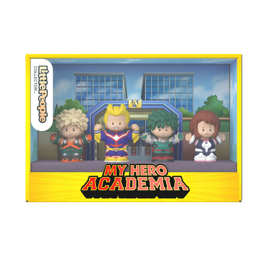 Mattel My Hero Academia Little People Collector Minifiguren 4er-Pack