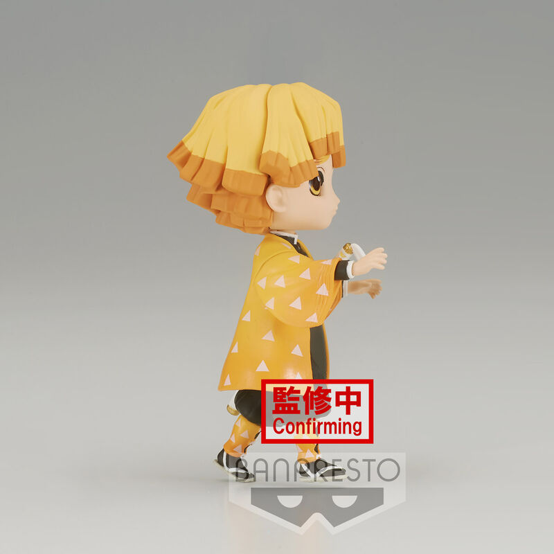 Banpresto Demon Slayer Kimetsu No Yaiba Zenitsu Agatsuma Q Posket Figur