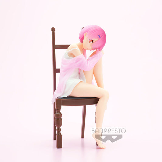 Banpresto Re:Zero Starting Life in Another World Relax Time Ram Figur