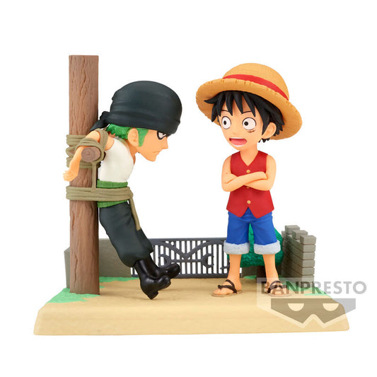 Banpresto One Piece Log Stories Monkey D Luffy & Roronoa Zoro Figur