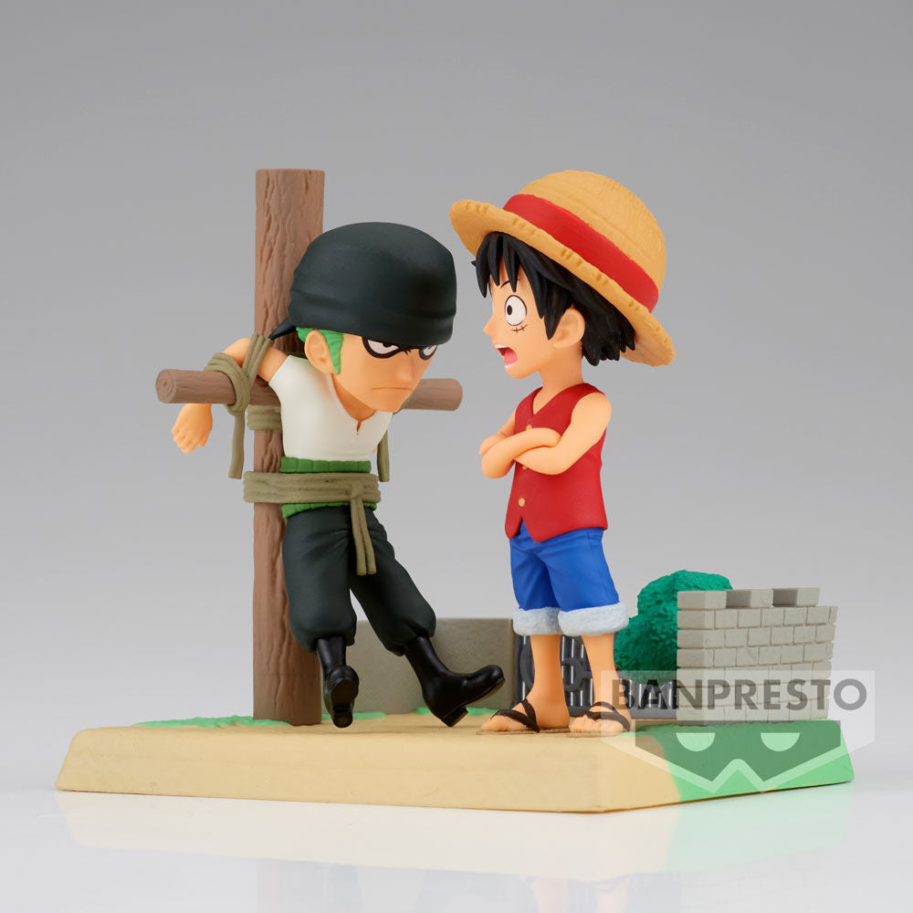 Banpresto One Piece Log Stories Monkey D Luffy & Roronoa Zoro Figur