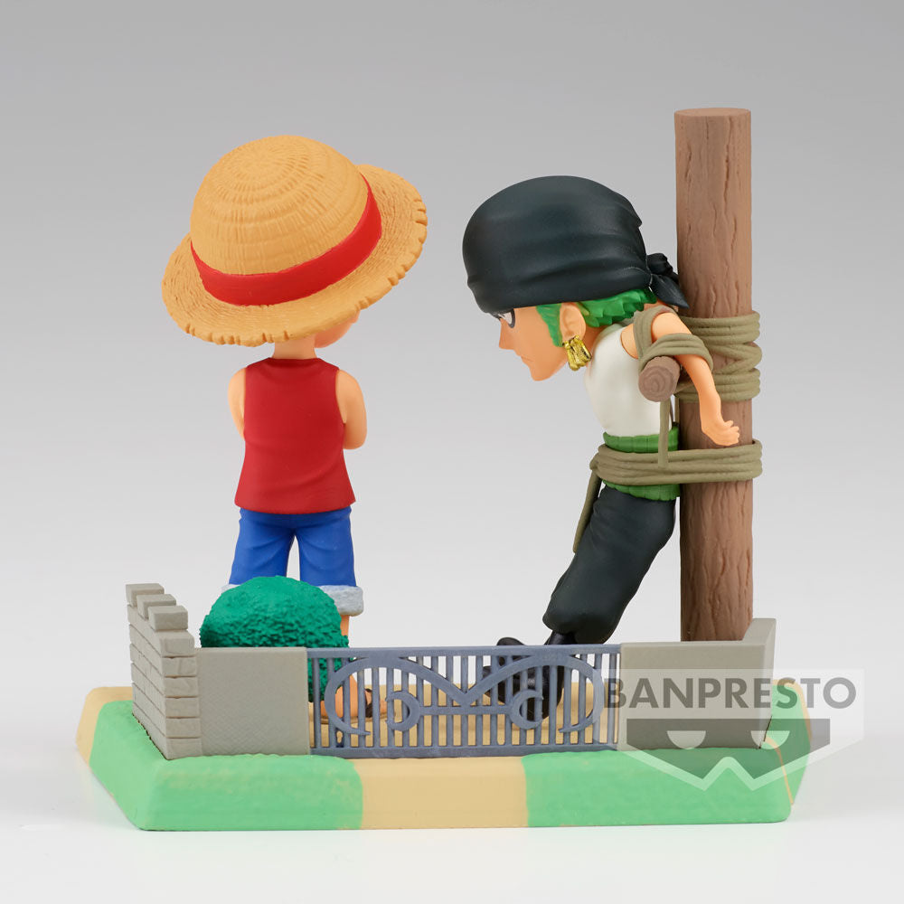 Banpresto One Piece Log Stories Monkey D Luffy & Roronoa Zoro Figur