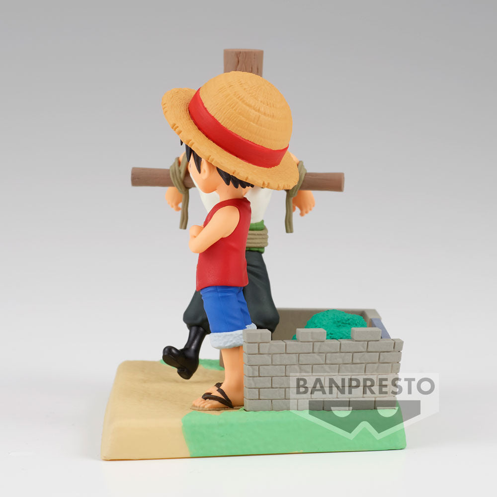 Banpresto One Piece Log Stories Monkey D Luffy & Roronoa Zoro Figur
