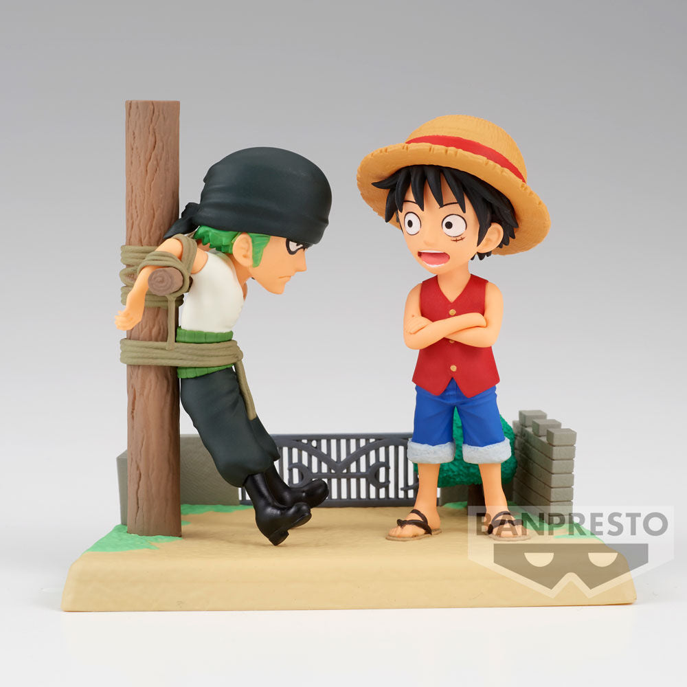 Banpresto One Piece Log Stories Monkey D Luffy & Roronoa Zoro Figur