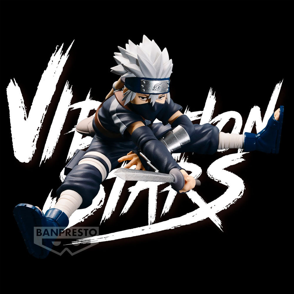Banpresto Naruto Shippuden Vibration Stars Kakashi Hatake Figur