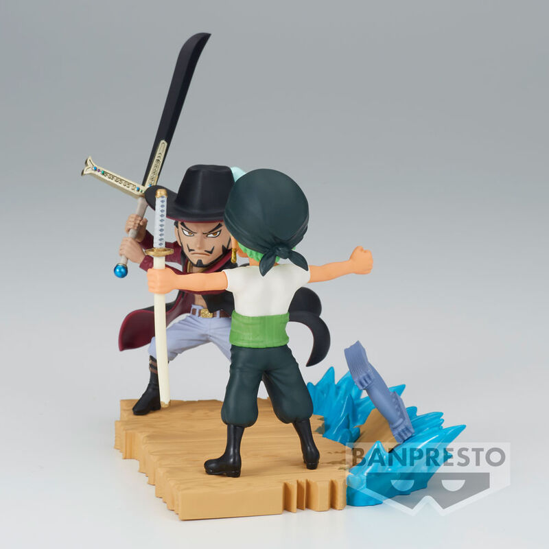 Banpresto One Piece Log Stories Roronoa Zoro VS Dracule Mihawk Figur