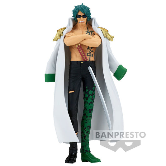 Banpresto One Piece Grandline Series Aramaki "Green Bull" Figur