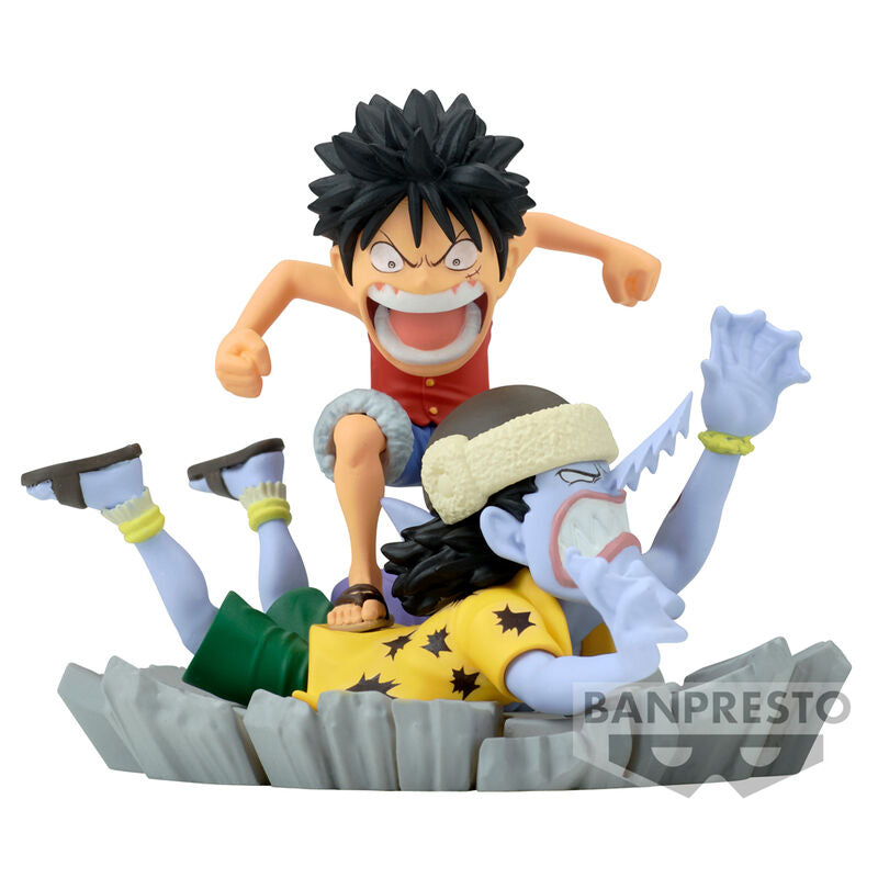 Banpresto One Piece WCF Log Stories Luffy vs Arlong Figur