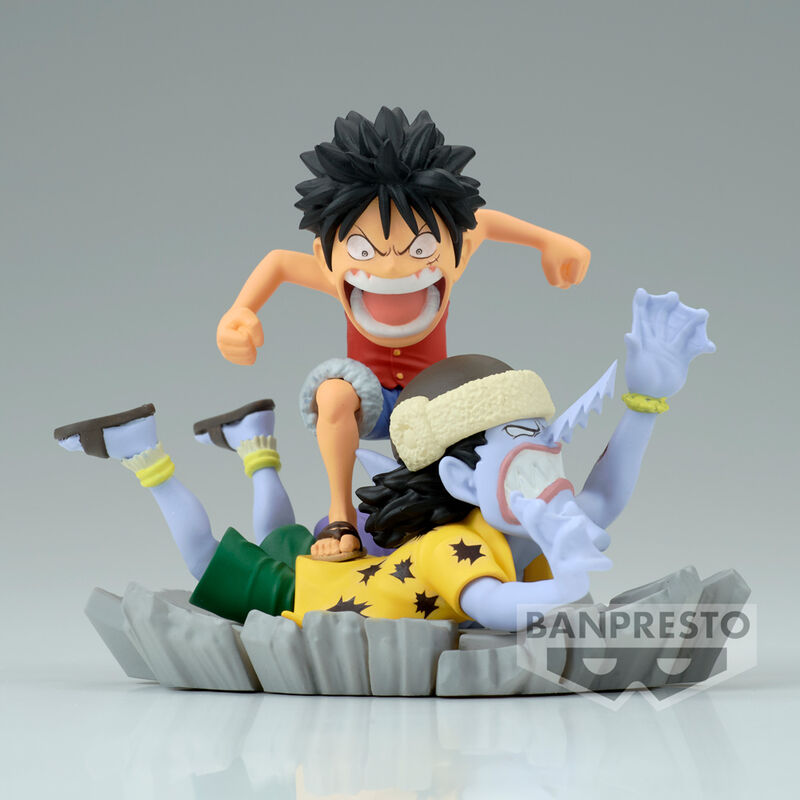 Banpresto One Piece WCF Log Stories Luffy vs Arlong Figur