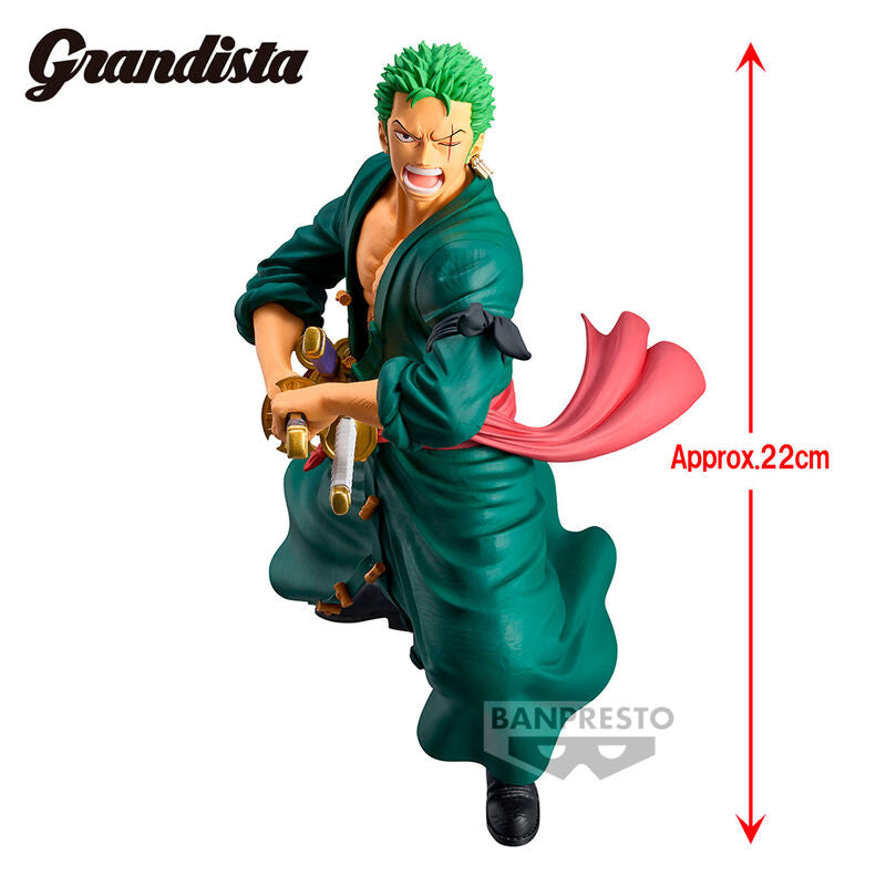 Banpresto One Piece Grandista Roronoa Zoro Figur